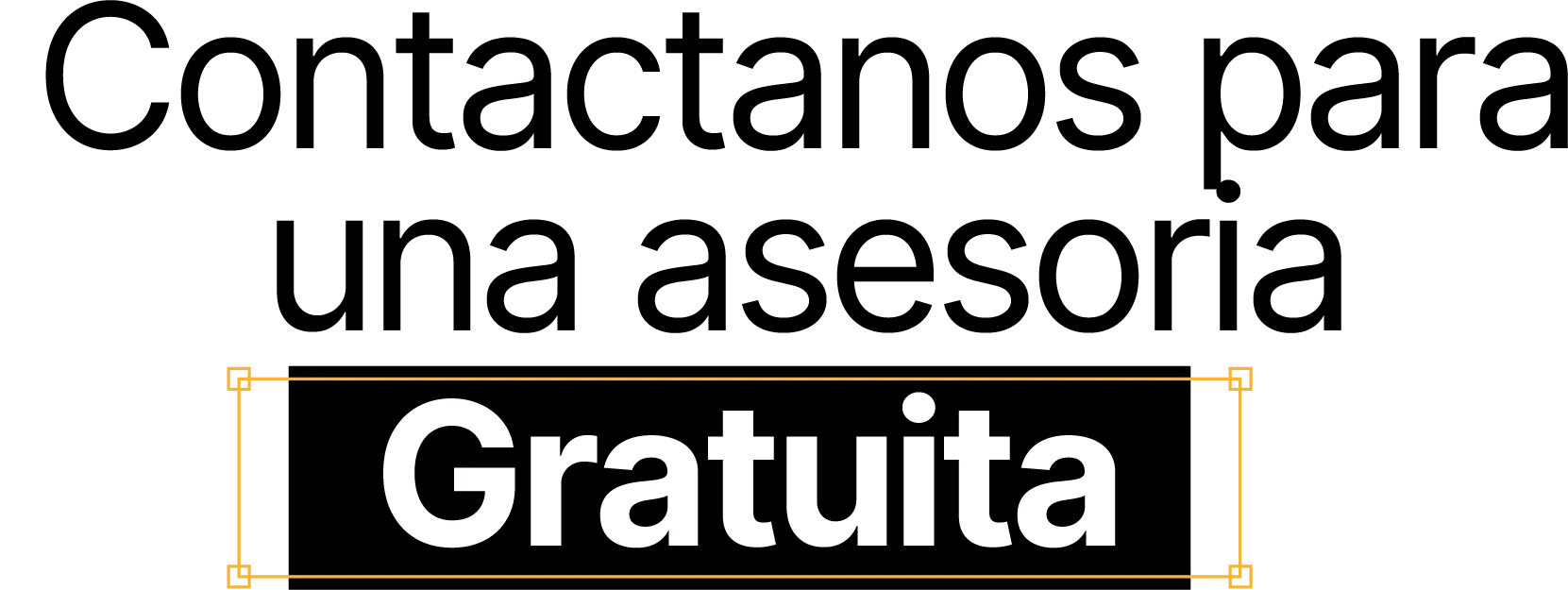 Contactanos para una asesoría gratuita